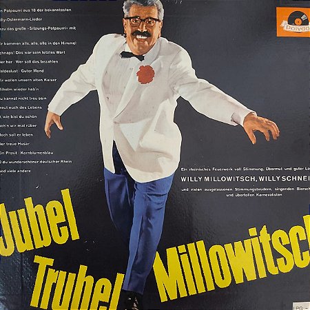 LP - Willy Millowitsch ‎– Jubel Trubel Millowitsch (Importado Alemanha)