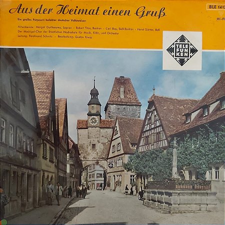 LP - Aus Der Heimat Einen Gruß - (Vários artistas) (Importado Alemanha)