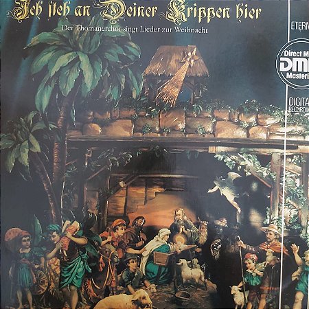 LP - Thomanerchor Leipzig Hans-Joachim Rotzsch – Ich Steh An Deiner Krippen Hier  (Importado GDR)
