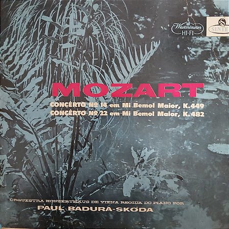 LP - Paul Badura-Skoda - Mozart