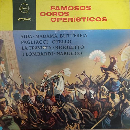 LP - Famosos Coros Operísticos (Vários Artistas)