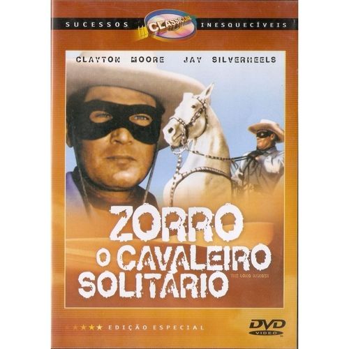 DVD - Zorro o cavaleiro solitário