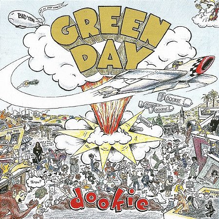 CD - Green Day ‎– Dookie (U.S. VERSION) (Novo- Lacrado)