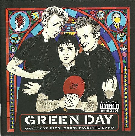 CD - Green Day ‎– Greatest Hits: God's Favorite Band (Novo Lacrado)