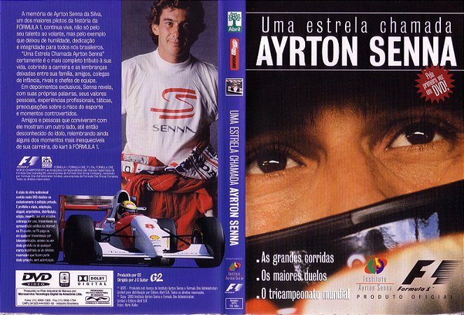 DVD - Uma estrela chamada Ayrton Senna