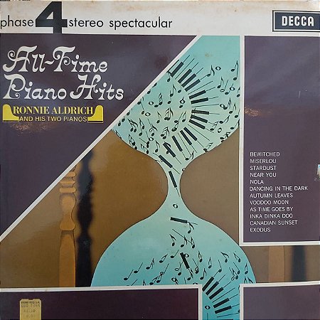 LP - Ronnie Aldrich And His Two Pianos – All-Time Piano Hits (Importado US)