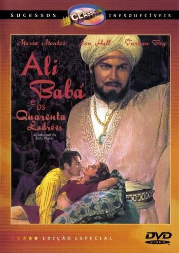 DVD - Ali Babá e os quarenta ladrões