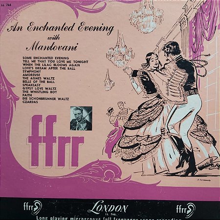 LP - Mantovani And His Orchestra – An Enchanted Evening With Mantovani (Importado UK)