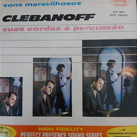 LP - Clebanoff Suas Cordas & Percurssão – Sons Maravilhosos