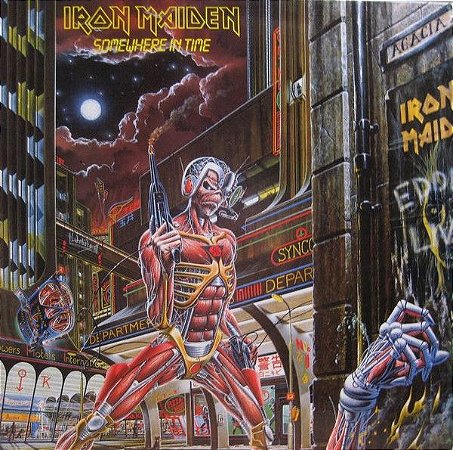 LP Iron Maiden – Somewhere In Time  - Novo - Lacrado (Importado EU)