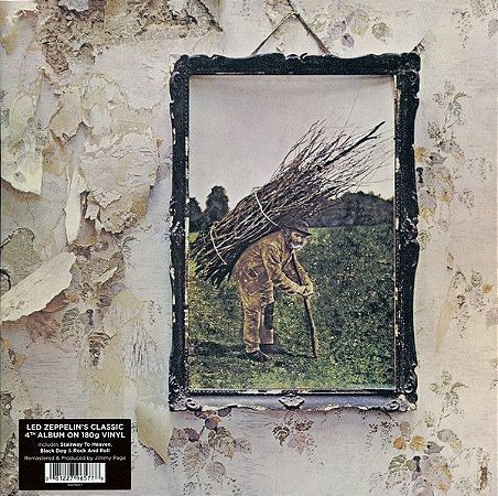 LP - Led Zeppelin – Untitled (Novo - Lacrado) (Importado (Germany)) (Remastered & Produced by Jimmy Page)