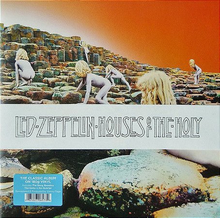 Led Zeppelin – Houses Of The Holy - LP - Novo - Lacrado - Importado USA (Remastered & Produced by Jimmy Page)