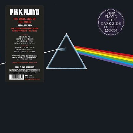 LP - Pink Floyd – The Dark Side Of The Moon - Novo (Lacrado) -  Importado (Europa)