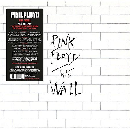 LP - Pink Floyd – The Wall (Novo - Lacrado)