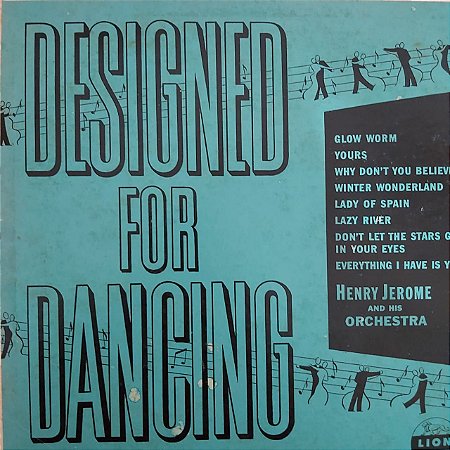 LP - Henry Jerome And His Orchestra – Designed For Dancing (Importado US) (10")
