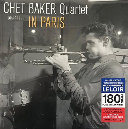 LP - Chet Baker Quartet – In Paris - Novo (Lacrado) (Importado)