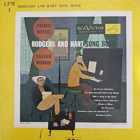 LP - Rogers and Hart - Song Book (Importado US) (10")