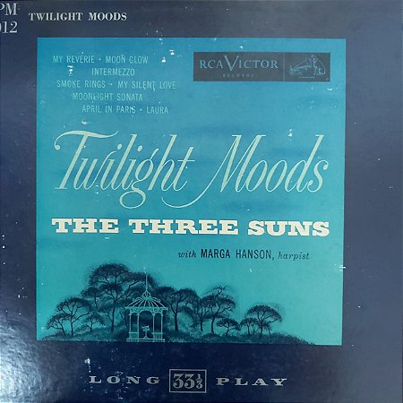 LP - The Three Suns With Marga Hanson – Twilight Moods (Importado US) (10")