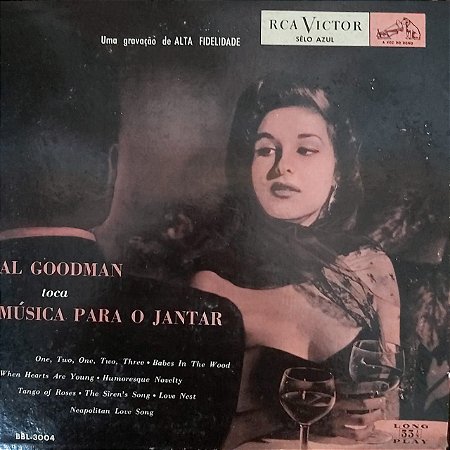 LP - Al Goodman - Al Goodman Toca Música Para o Jantar (10")