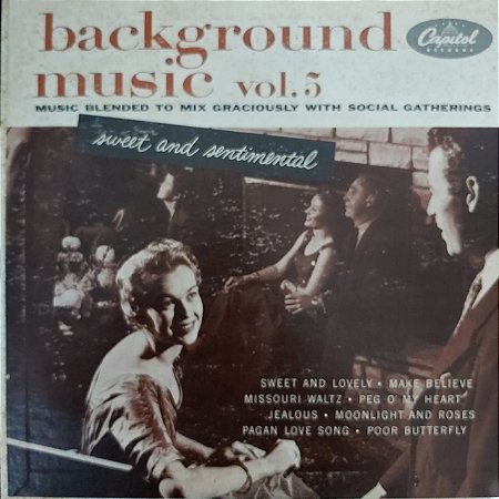 LP - Bill Loose And His Orchestra – Background Music Vol. 5 (Importado US) (10")