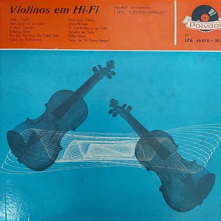 LP - Helmut Zacharias E Seus Violinos Mágicos – Violinos Em Hi-Fi