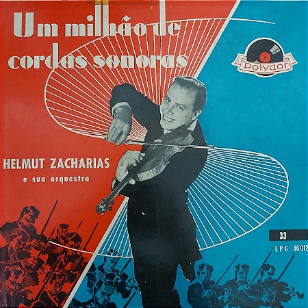 LP - Helmut Zacharias – Um Milhão de Cordas Sonoras