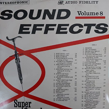 LP - Sound Effects, Vol. 8