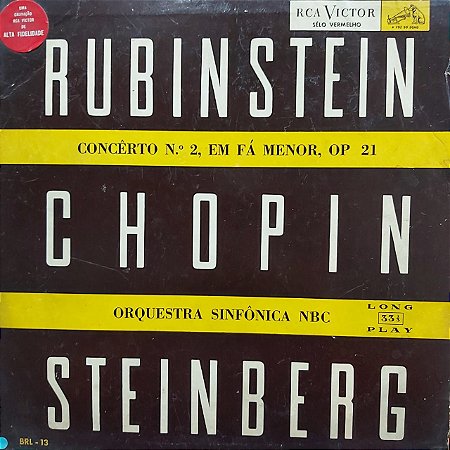 LP - Rubinstein Steinberg - Chopin