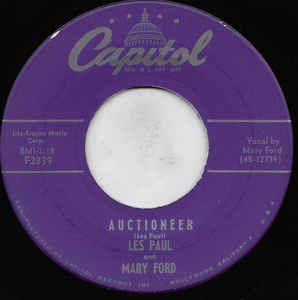 COMPACTO - Les Paul and Mary Ford – Auctioneer  / I'm A Fool To Care