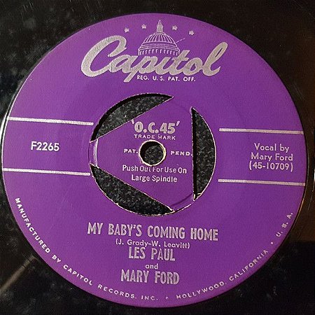 COMPACTO - Les Paul And Mary Ford / Les Paul – My Baby's Coming Home