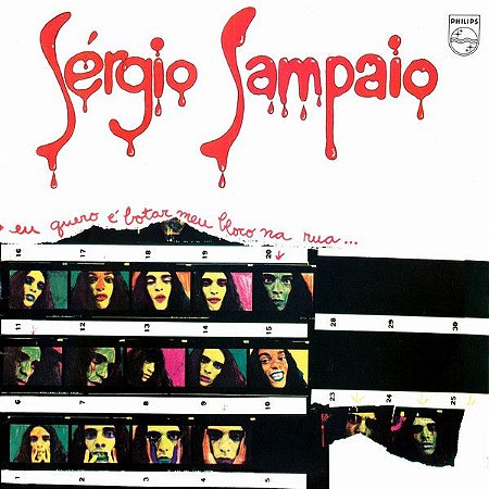 LP - Sérgio Sampaio ‎– Eu Quero É Botar Meu Bloco Na Rua (Novo - Lacrado) - POLYSOM
