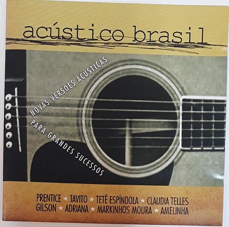 CD - Acústico Brasil (Vários Artistas)
