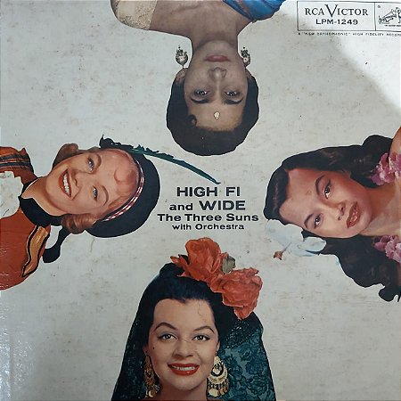 LP - The Three Suns – High Fi And Wide (Importado US)