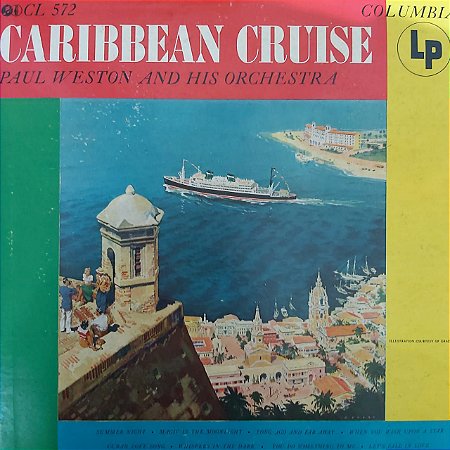 LP - Paul Weston And His Orchestra – Caribbean Cruise (Importado US)