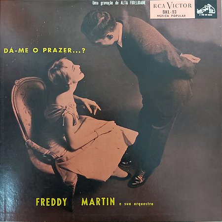 LP - Freddy Martin e Sua Orquestra - Dá-Me o Prazer?