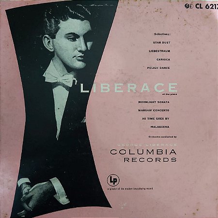 LP - Liberace – Liberace At The Piano (Importado US) (10")