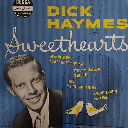 LP - Dick Haymes – Sweethearts (Importado US) (10")
