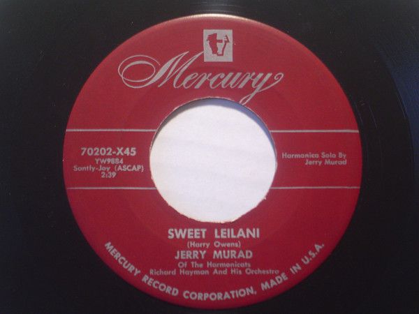 COMPACTO - Jerry Murad - Sweet Leilani / The Story Of Three Loves