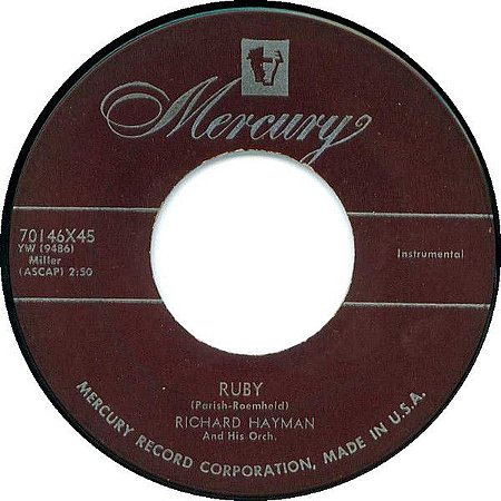 COMPACTO - Richard Hayman – Ruby / Dansero