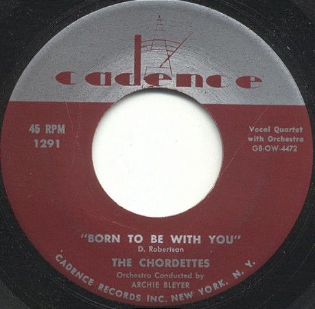 COMPACTO - The Chordettes ‎– Born To Be With You / Love Never Changes