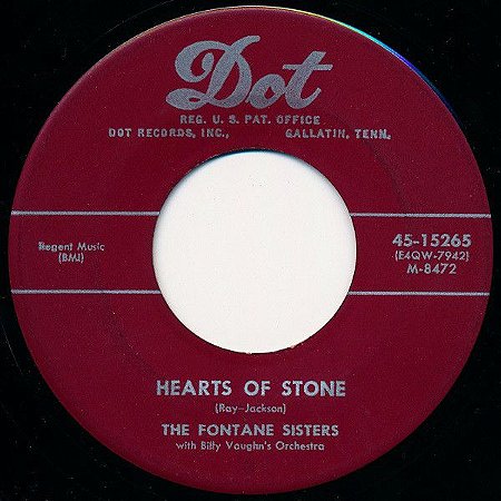 COMPACTO - The Fontane Sisters With Billy Vaughn's Orchestra* – Hearts Of Stone