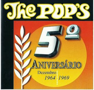 CD - The Pop's - 5º Aniversário - 1964 1969
