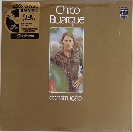 LP  Chico Buarque – Construção Novo - Lacrado - Polysom