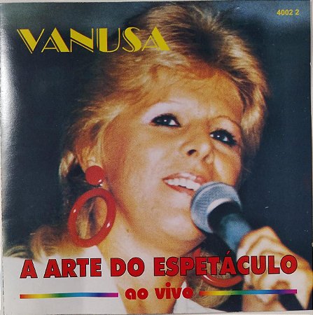 CD - Vanusa - A arte do espetáculo (ao vivo)