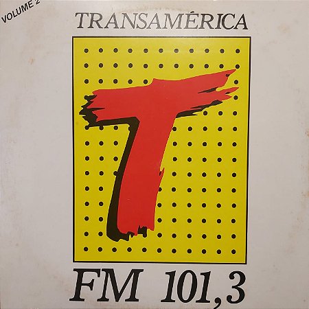 LP - Transamérica FM 101,3 vol 2 (Vários Artistas) (Disco Mix Promocional)