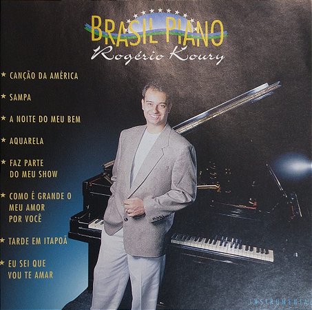 CD - Rogério Koury - Brasil Piano