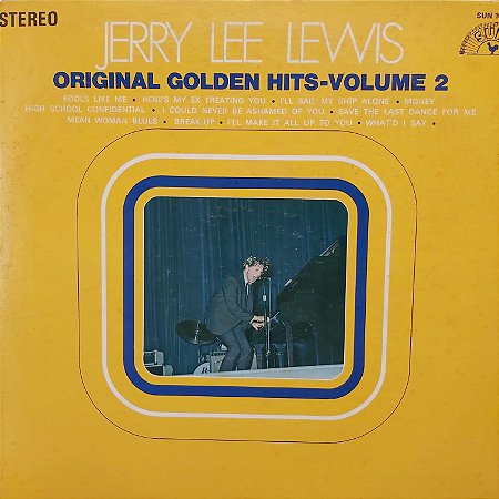 LP - Jerry Lee Lewis – Original Golden Hits Volume II (Importado US)