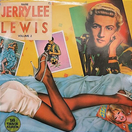 LP - Jerry Lee Lewis – Rare Jerry Lee Lewis Volume 2 (Importado UK)