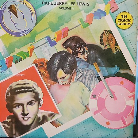 LP - Jerry Lee Lewis – Rare Jerry Lee Lewis Volume 1 (Importado UK)