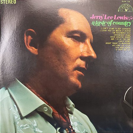 LP - Jerry Lee Lewis – A Taste Of Country (Importado US)